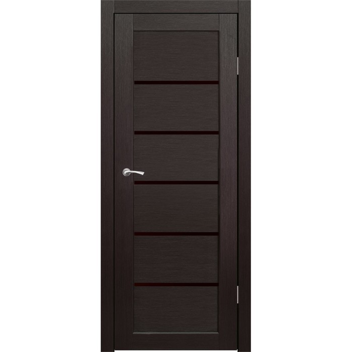 Комплект двери Киото Венге, черный лакобель 2000х900