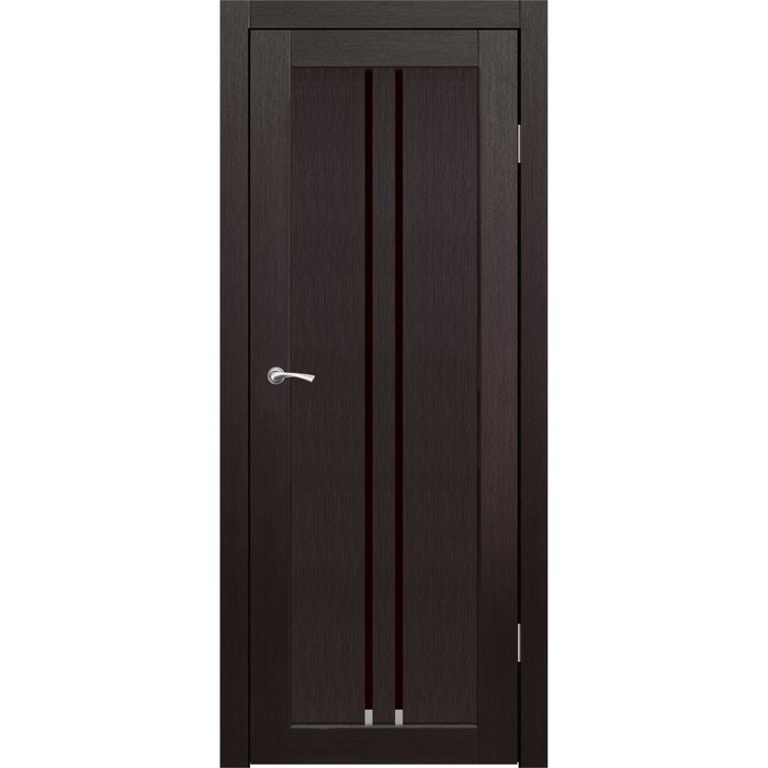 Комплект двери Токио Венге, черный лакобель 2000х900