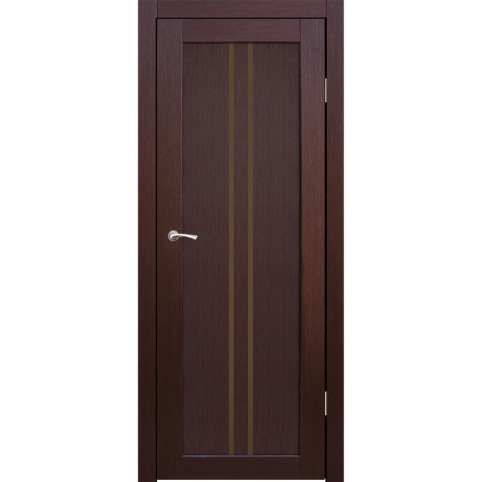 Комплект двери Токио Каштан, бронза сатин 2000х800