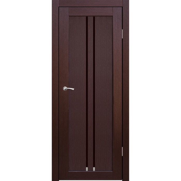 Комплект двери Токио Каштан, черный лакобель 2000х600