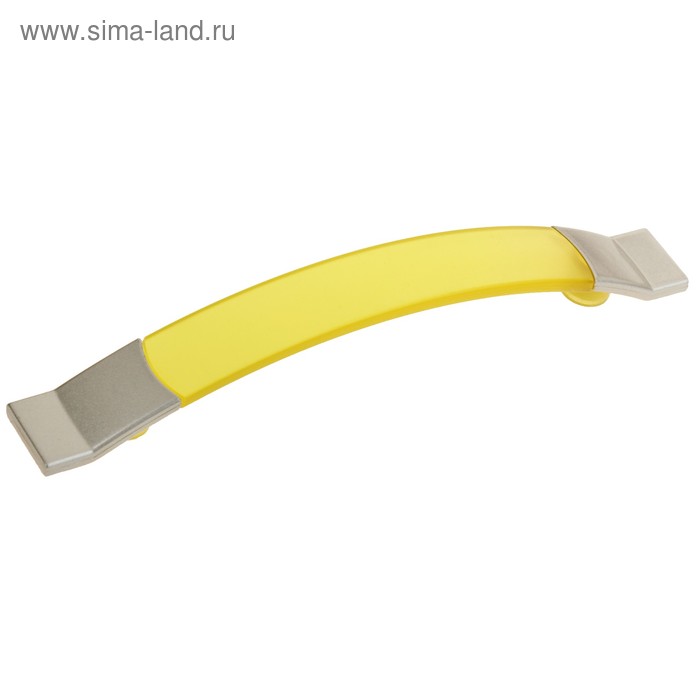 

Ручка скоба PLASTIC 005, пластиковая, м/о 128 мм, желтая