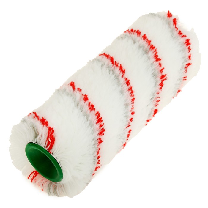 Валик сменный TUNDRA basic, полиамид, 180 мм, ручка d=8 мм, D=42 мм, ворс 12 мм