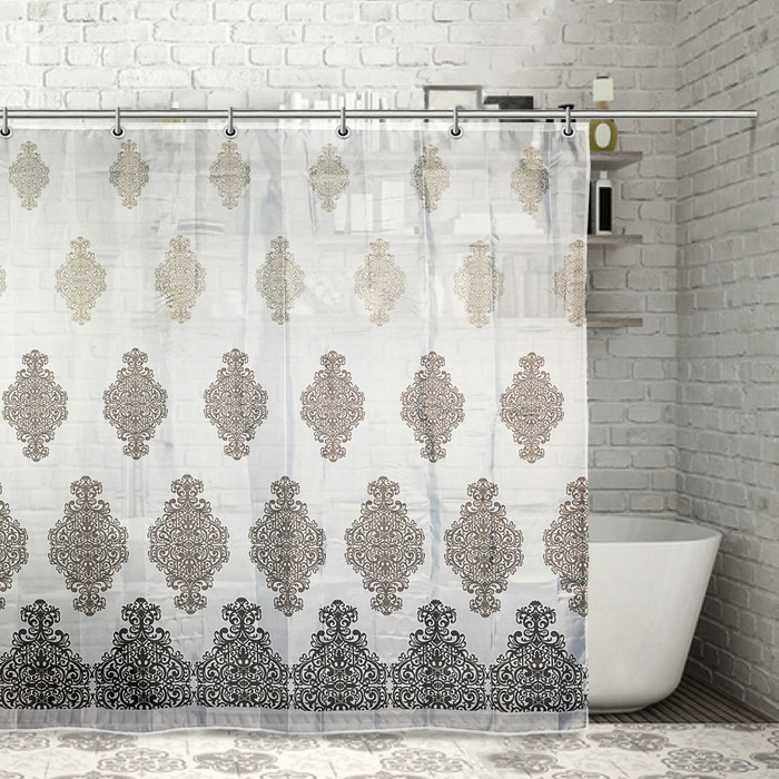 Штора для ванной 180х180 см "Королевство", полиэстер