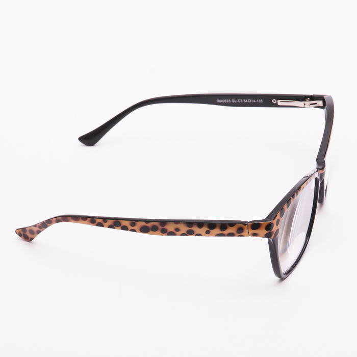 Очки "Бабочки", пластик, резная дужка, цвет МИКС, +4 дптр