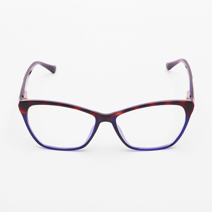 Очки "Бабочки", пластик, резная дужка, цвет МИКС, +4 дптр