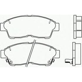 

Колодки тормозные дисковые BREMBO P83034