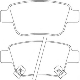 

Колодки тормозные дисковые BREMBO P83047