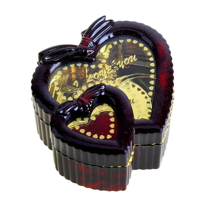 Шкатулка музыкальная &quot;Дуэт из сердец&quot;