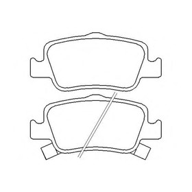 

Колодки тормозные дисковые BREMBO P83080