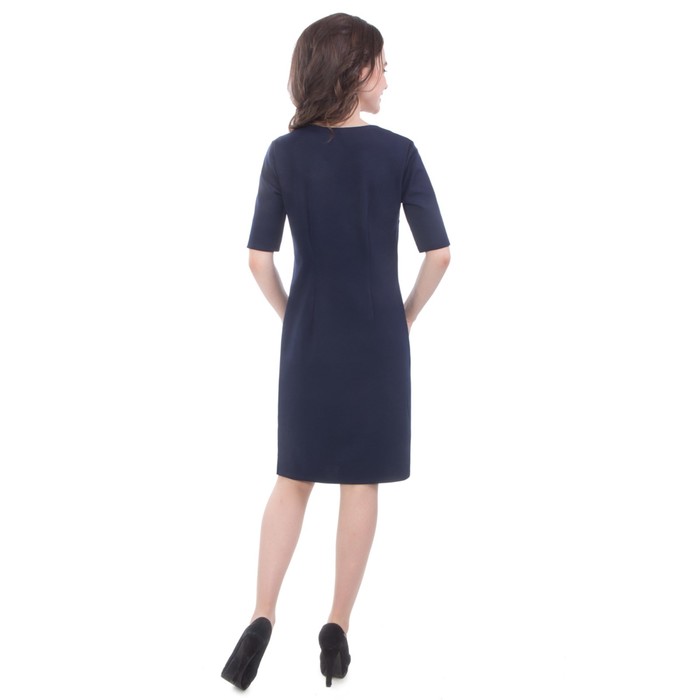 Платье женское, размер 48, цвет синий П4-3227/16