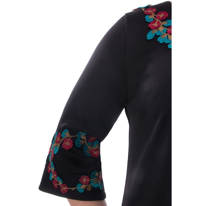 Платье женское, размер 56, цвет чёрный П4-3227/25