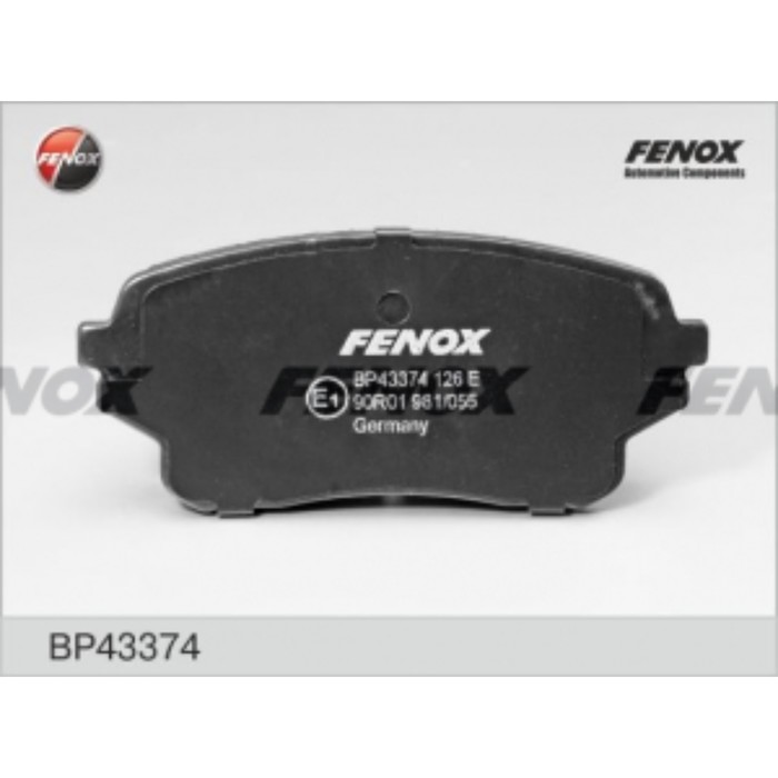 Колодки тормозные FENOX bp43374