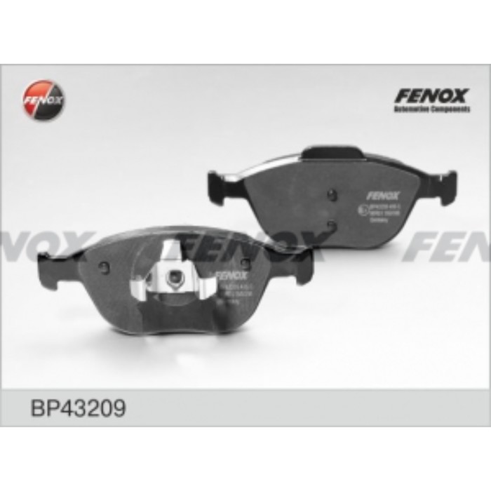 Колодки тормозные FENOX bp43209