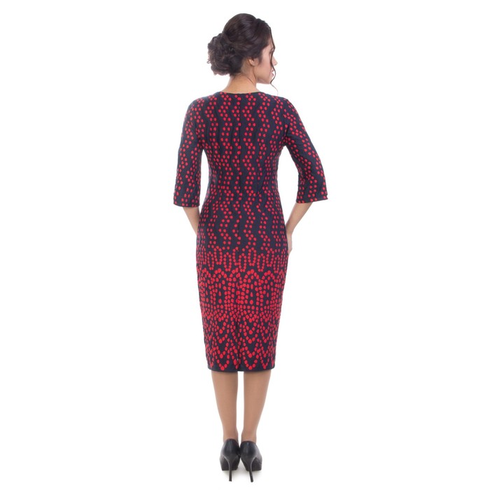 Платье женское, размер 50, цвет синий П4-3527/10