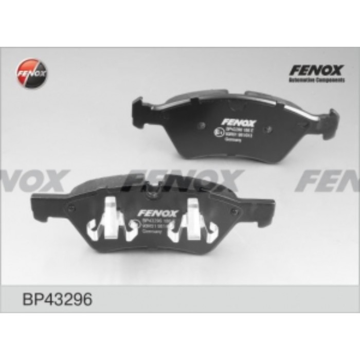 Колодки тормозные FENOX bp43296