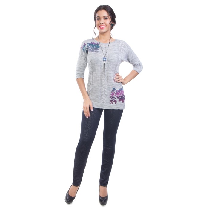 Брюки женские, размер 44, цвет синий Б5-3136/2