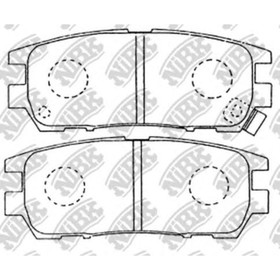 

Колодки тормозные дисковые NIBK PN3280