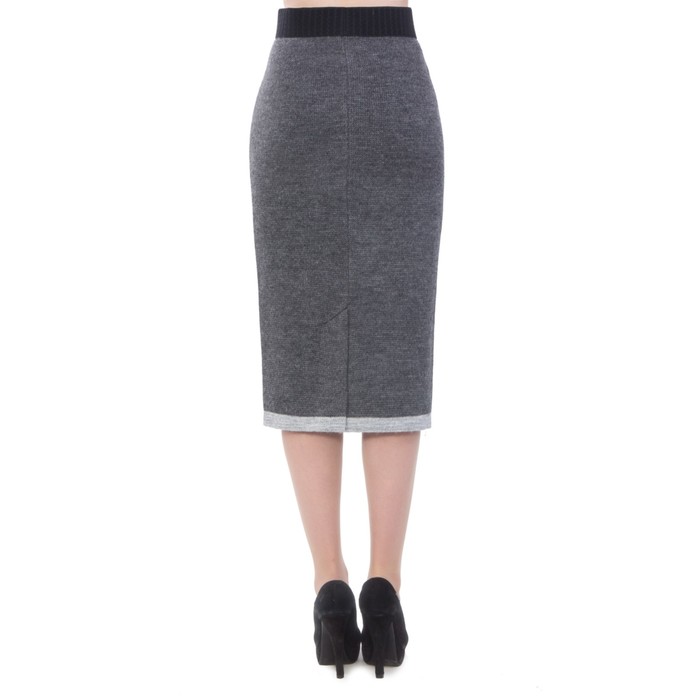 Костюм женский (юбка+жакет), размер 50, цвет серый Кв4-195