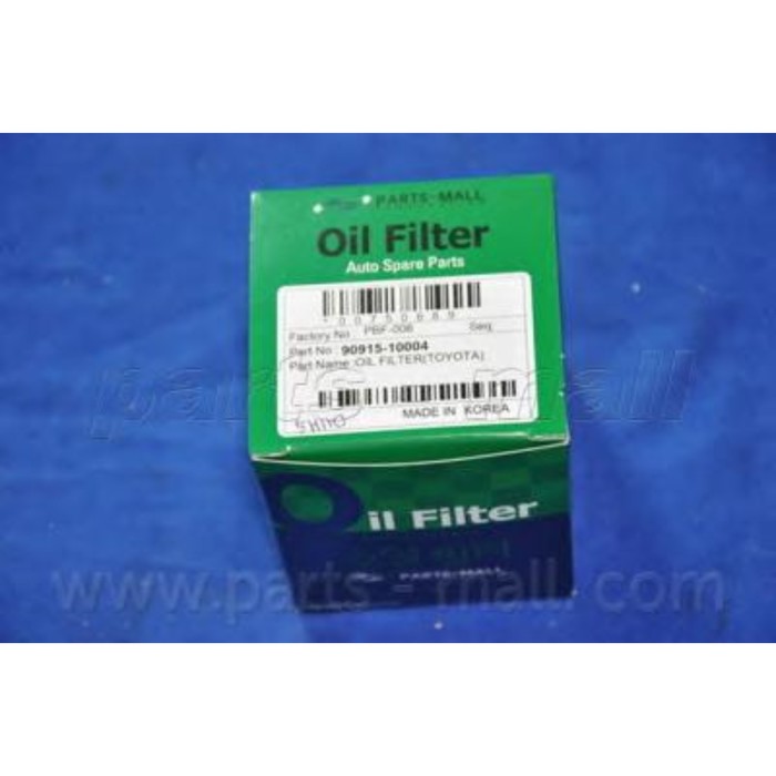 Фильтр масляный PARTS-MALL PBF006