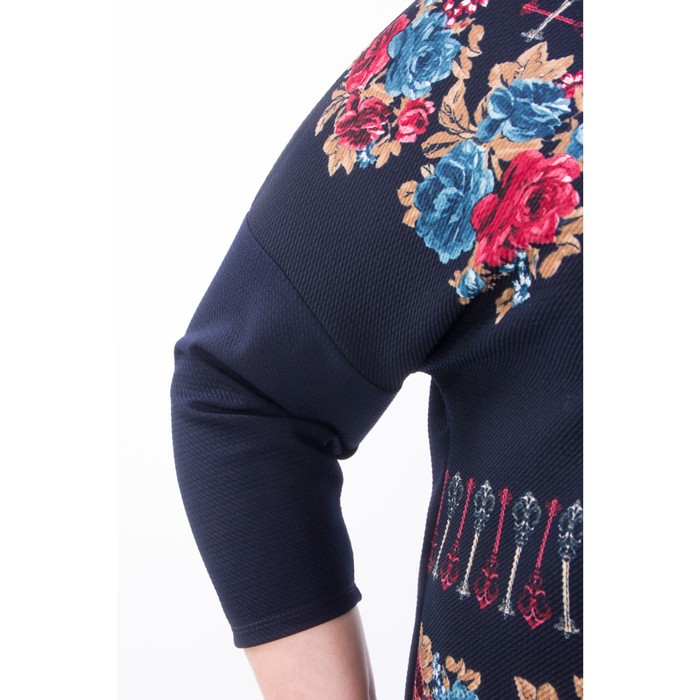 Туника женская, размер 54, цвет синий М4-3396/42