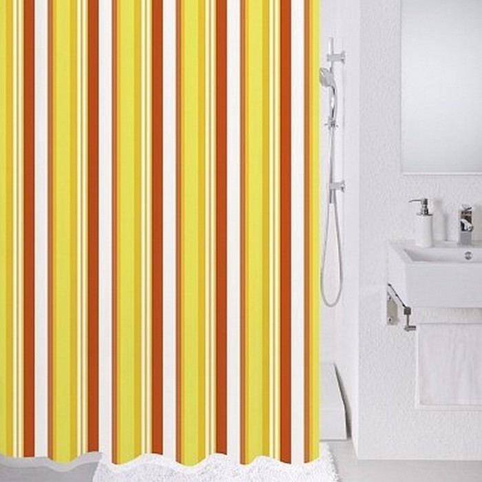 Штора для ванной комнаты 180х200 см, Flag stripe