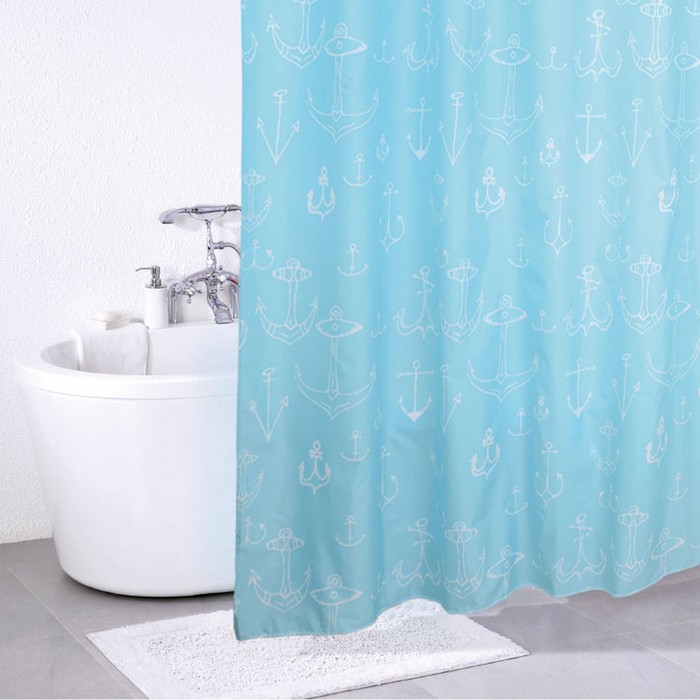 Штора для ванной комнаты 180х200 см Mare