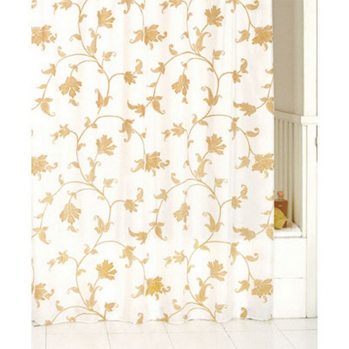 Штора для ванной комнаты 200х200 см elegant gold