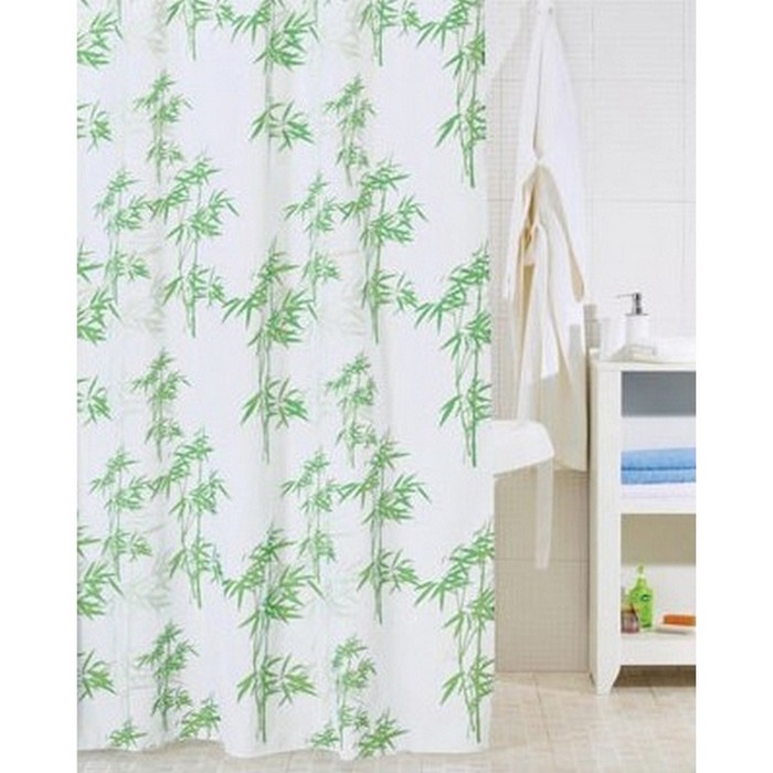 Штора для ванной комнаты 200х200 см bamboo leaf