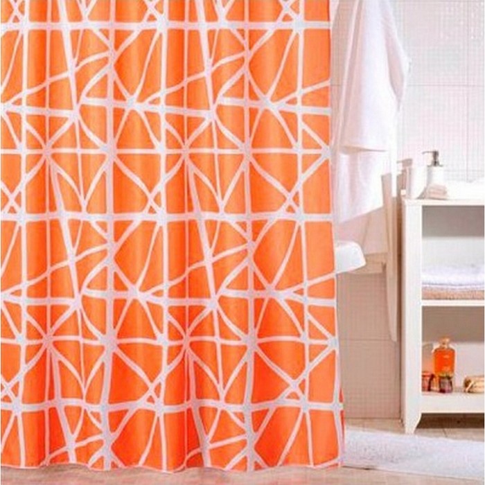 Штора для ванной комнаты 200х200 см, Orange Nest