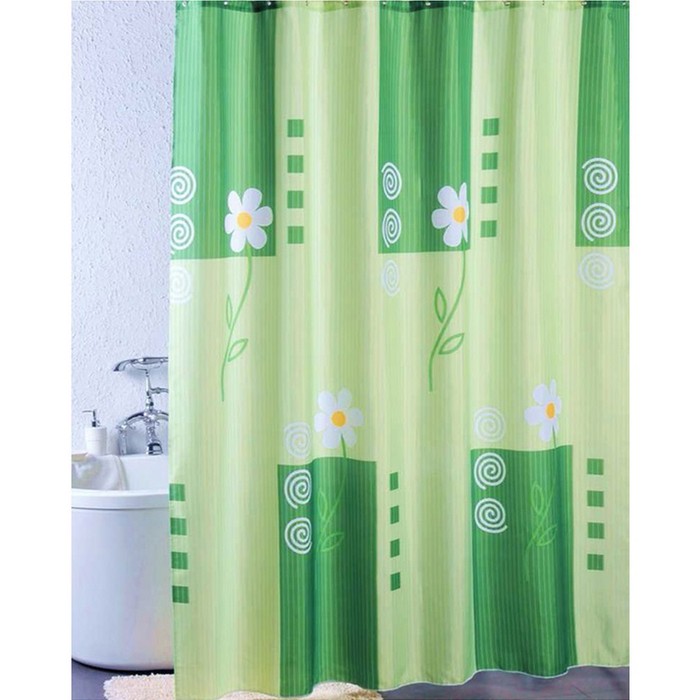 Штора для ванной комнаты 180х200 см, Summer Day