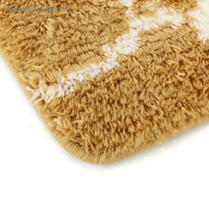 

Коврик для ванной, комнаты 60х90 см, Elegant Gold