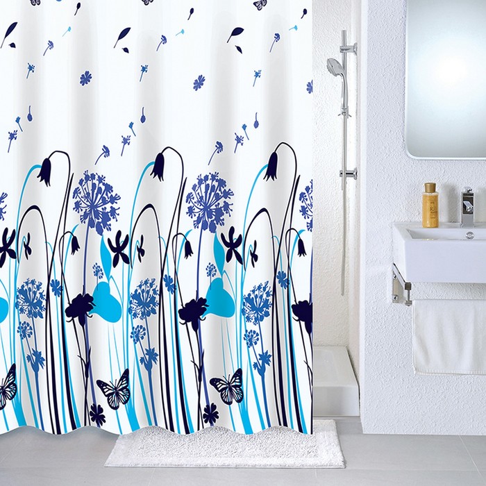 Штора для ванной комнаты 180х180 см Summer midday