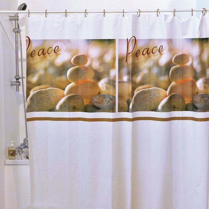 Штора для ванной комнаты 180х180 см Calm spirit