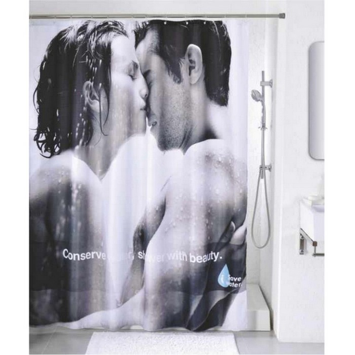 Штора для ванной комнаты 200х180 см romance