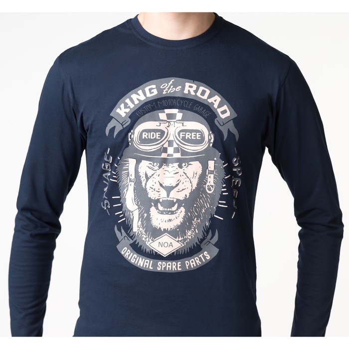 Джемпер мужской, цвет синий, размер 50