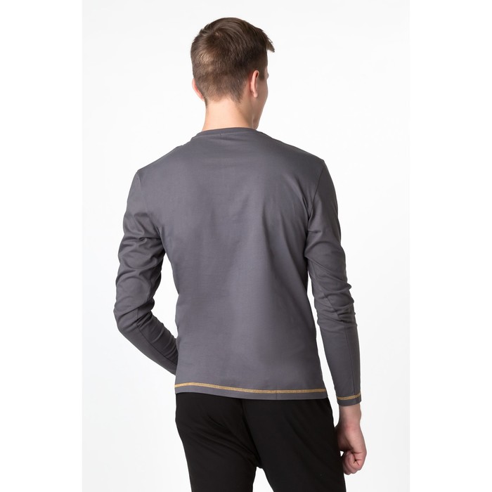 Фуфайка мужская, цвет серый, размер 54