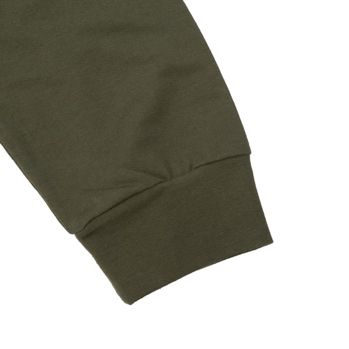 Толстовка мужская, цвет зелёный, размер 56