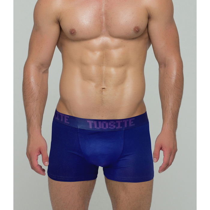 Трусы мужские боксеры T8070-2 цвет синий, р-р 52-54 (XXL)