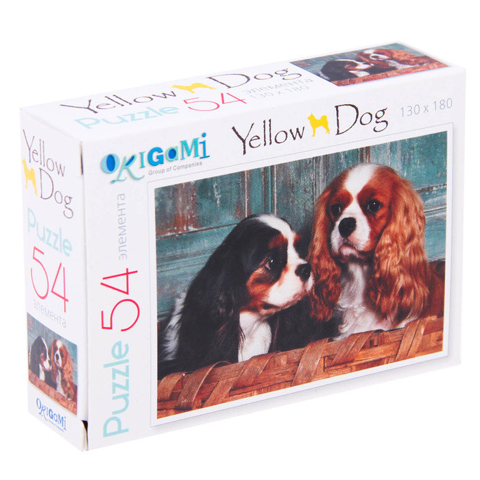 Пазл "Собаки. Давай дружить?", 54 элемента, МИКС