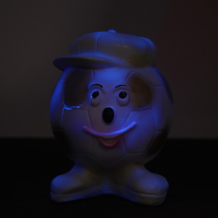 Светящаяся копилка "Мяч в кепке" 20см
