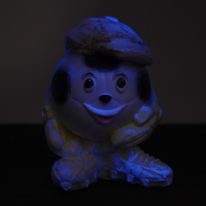 Светящаяся копилка "Мяч вратарь" 25см