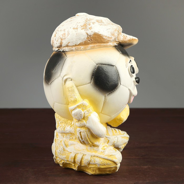 Светящаяся копилка "Мяч вратарь" 25см