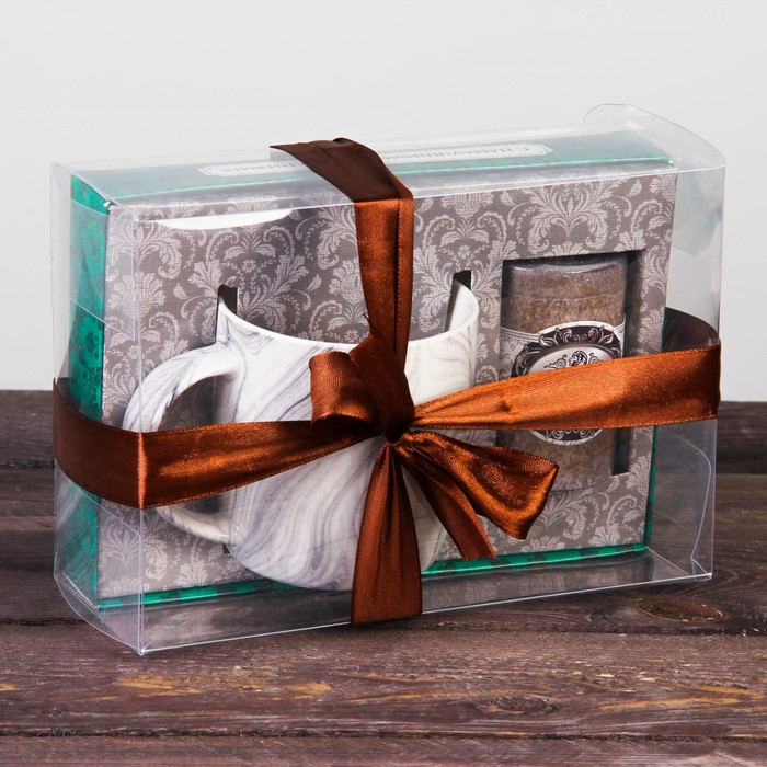 Набор "Настоящий мужчина" кружка 300 мл, свеча