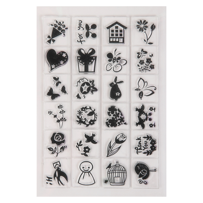 Набор печатей для эмбоссинга №27