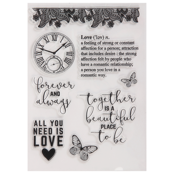 Набор печатей для эмбоссинга №29