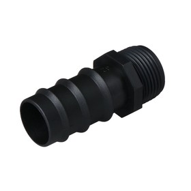 

Штуцер, наружная резьба 5/4" (32 мм), для шланга 5/4" (32 мм), пластик