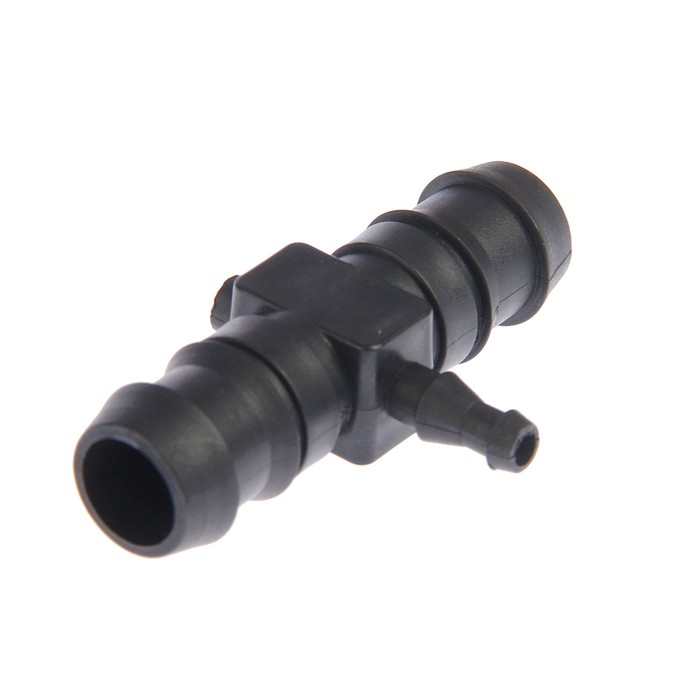Соединитель Т-образный, 1/2" (12 мм) — 3/16" (4.6 мм), пластик