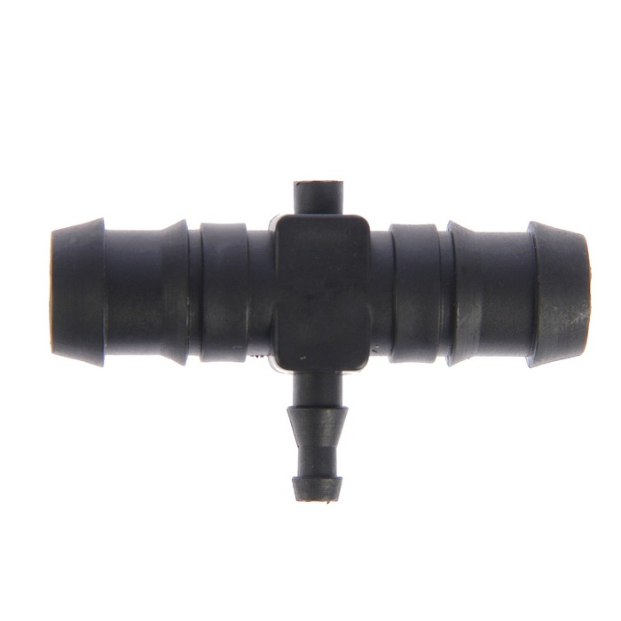 Соединитель Т-образный, 1/2" (12 мм) — 3/16" (4.6 мм), пластик