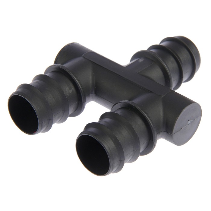 Тройник, 5/4" (32 мм) — 5/4" (32 мм) — 5/4" (32 мм), пластик