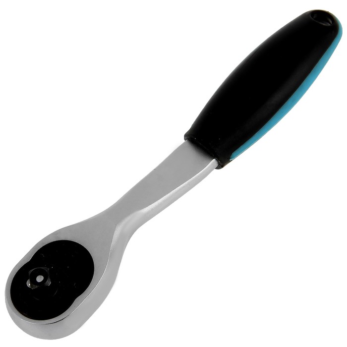 Трещотка KingTul kraft, с прорезиненной рукояткой, 1/4", 72 зуба